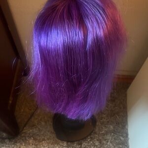 Vibrant Purple Women's Wig